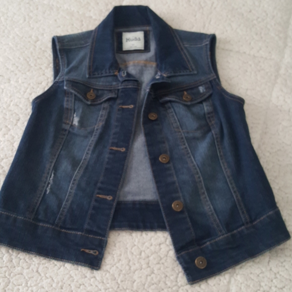 Coats | Mudd Denim Vest Xs | Poshmark